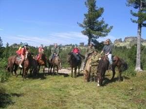 Конные прогулки на лошадях по Горной Шории